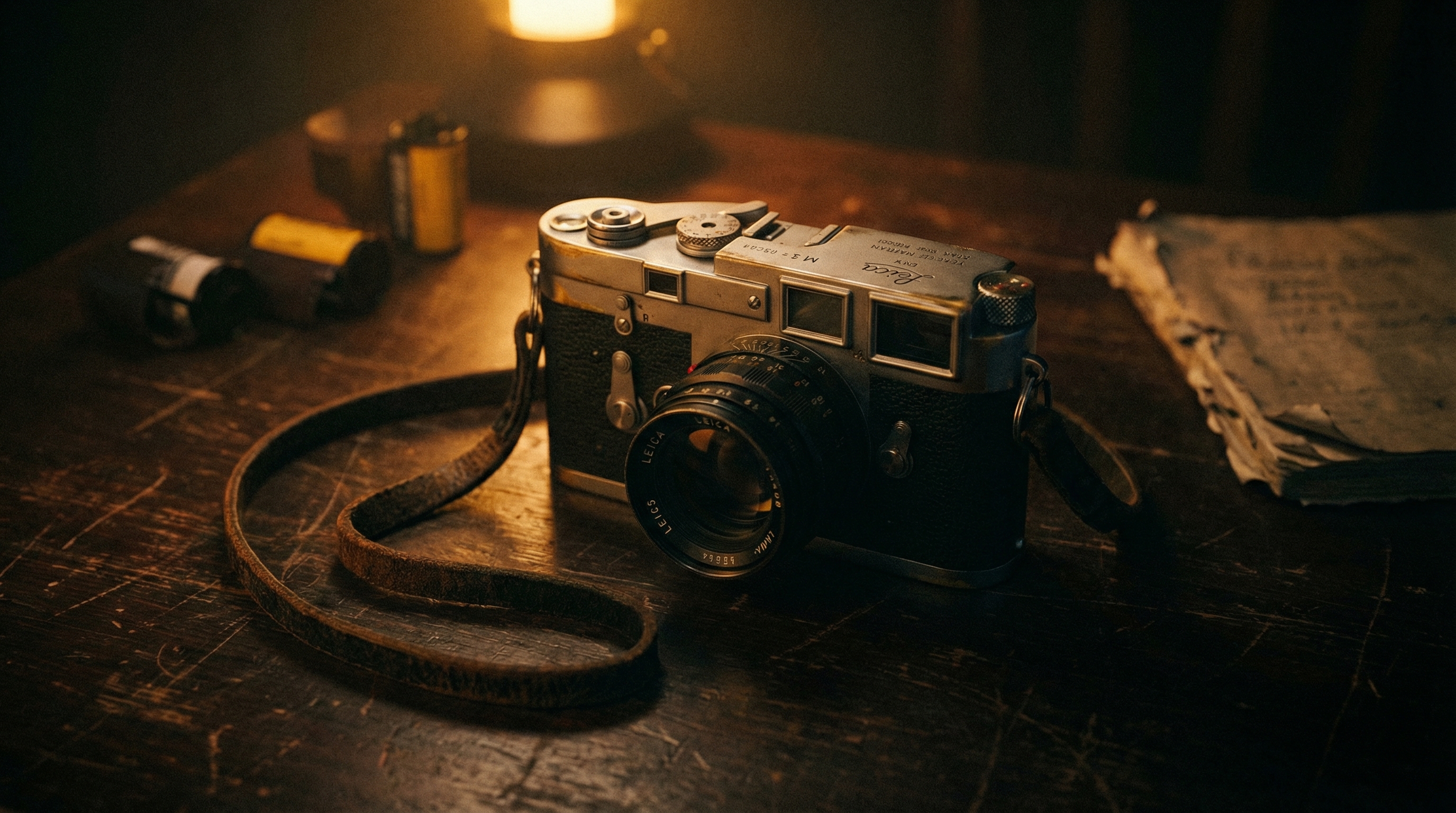 Vintage Camera Atmosphere